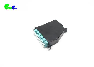 China Casete con varios modos de funcionamiento 29.3x130x113m m del pequeño diseño MPO MTP del panel de remiendo del casete de MPO en venta
