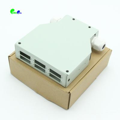 China DIN Rail Mounted SC Duplex Optical Termination Box For Fiber Optic Cable for sale