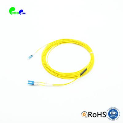 Chine la correction optique monomodale de fibre de mode unitaire de 2m câble la corde de correction optique duplex de 2.0mm à vendre