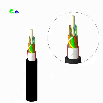 China Air Blown Micro 144 Core Optical Fiber Cable For FTTH FTTB FTTX for sale
