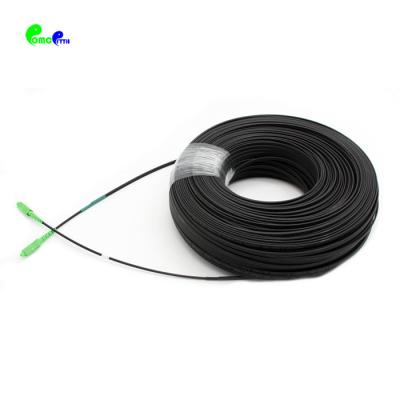 China O remendo da fibra ótica de G652D FTTH cabografa o autossuficiente cabo pendente aéreo à venda
