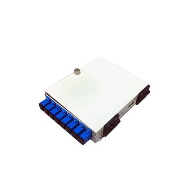China Lightweight Fiber Terminal Box 8 Cores Wall Mount Installation for sale