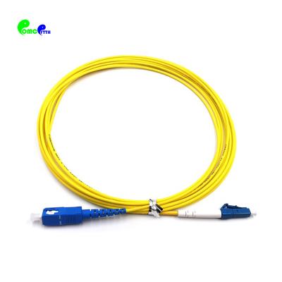 China Simplex Fiber Optic Patch Cables G652D G657A SC UPC To SC UPC for sale