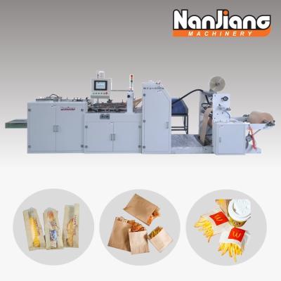 China WFD-400A 80-330pcs/Min Food Paper Bag Making Machine 1000mm V Bottom for sale
