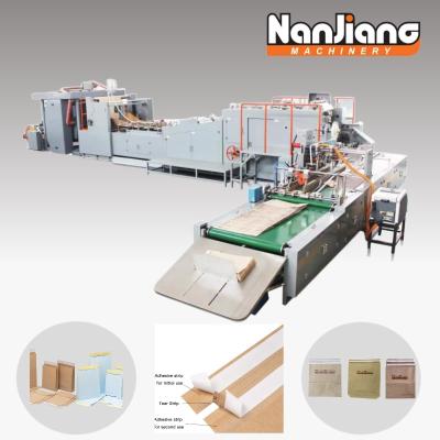 China Roll Fed 70pcs/Min Paper Courier Bag Making Machine , 80-250mm Mailing Bag Making Machine for sale