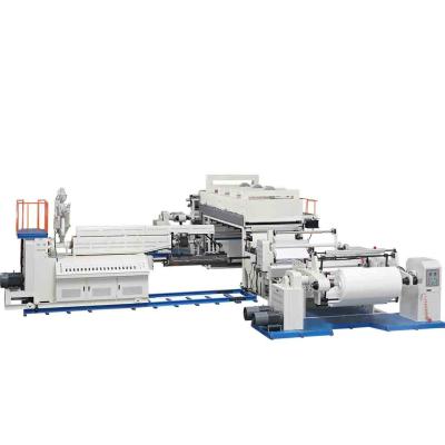 China Máquina de laminado de extrusión de papel de línea de recubrimiento por extrusión de PE PP en venta