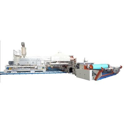 China Felt PE Resin Extrusion Coating Machine With PLC Programmable Controller for sale