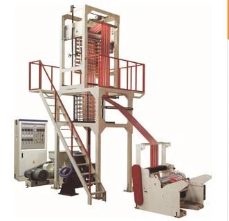 China Monolayer 3 Layer Blown Film Plant Extrusion For Making Plastic Bags for sale