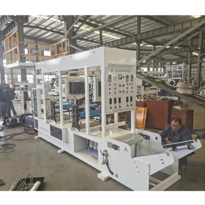 China Máquinas de sopro de filme de extrusão de HDPE para LDPE Fabricantes Embalagens flexíveis à venda