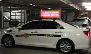 China Taxi Top LED Billboard In Australia Taxi Topper LED Sign for sale