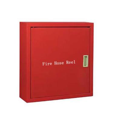 China Swing Manual Fire Hose Reel Cabinet 3/4 Inch 1 Inch Fire Hose Reel With Nozzle for sale