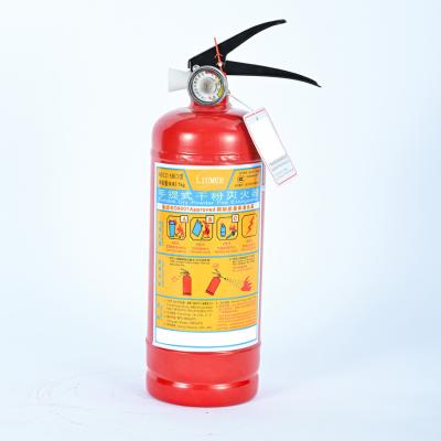 China Mini Fire Extinguisher Equipment 500ml Car Foam Dry Powder Extinguisher for sale