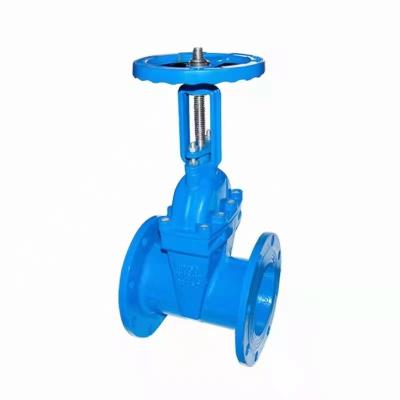 China Cast Iron 	Fire Gate Valve Double Flanged Rising Stem Fire Fighting Equipment for sale