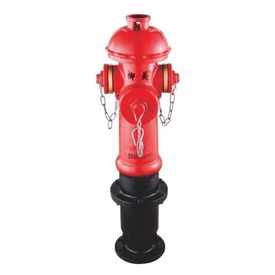 China 2 Ways Pillar Fire Hydrant DN100 DN150 16Bar Ductile Cast Iron for sale