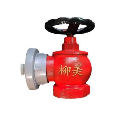 China Indoor Brass Fire Hydrant 50/65mm Female Threaded Water Piping Hydrant for sale