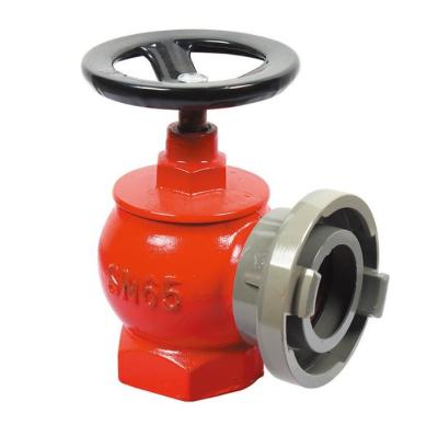 China Double Outlets Fire Fighting Hydrant SNSS65 SNSSW65 DN65 80MM Ductile Iron for sale