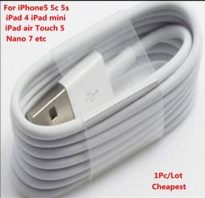中国 iphone5 の ipad、IPOD USB の日付ケーブルの Syncs の白い 2In1 充満 販売のため