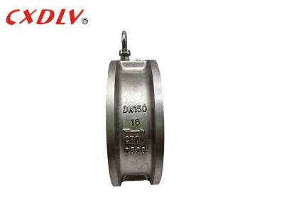 China Lug Type Dual Plate Check Valve Wafer Swing Stainless Steel PN16 for sale