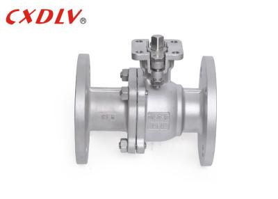 Chine Haute valve à flotteurs du robinet à tournant sphérique de port du support de fixation PN16 pleine 2PC DN50 CF8 à vendre