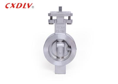 China High Performance Wafer Type Butterfly Valve DN150 Large Diameter Bare Stem Shaft for sale