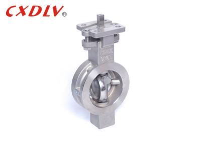 China GB Standard PN16 CF8M Wafer Butterfly Valve SS304 Handle 2 Inch Flap Valve for sale