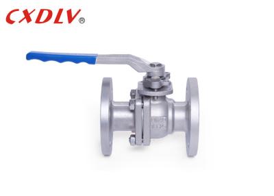 China Handle Operated Full Port Flanged Ball Valve Double Flange Ends GB Standard for sale