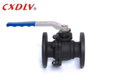 China 1 / 2 to 12 inch API DIN JIS Flange End Ball Valve Floating WCB Cast Steel Control Valve for sale