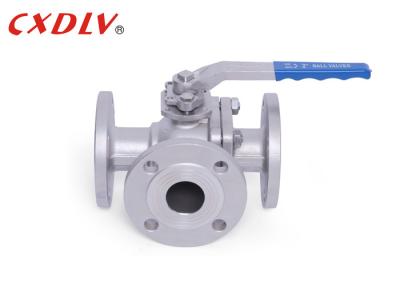 China Class 150 Full Bore Flanged Ball Valves Cast 316 Stainless Steel for sale