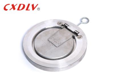 China H74 escolhem a válvula de verificação da bolacha do balanço do disco com ANSI de aço inoxidável 150LB da mola à venda