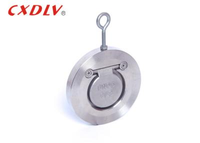 China API6D Standard Wafer Spring Check Valve DN150 - DN200 Single Disc Swing Check Valve for sale