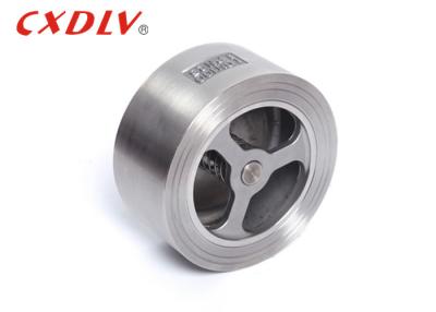 China Single Way Wafer Check Valve Ultra Thin Single Lobed Stainless Steel / Carbon Steel for sale
