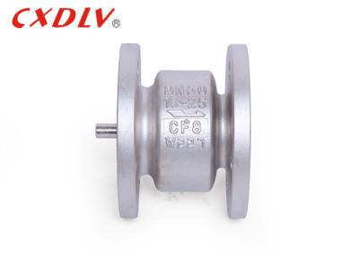China H41 Flange Connection Vertical Muffler Check Valve Non Return Valve CF8M for sale