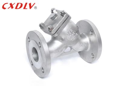 China Flange Connection 2 Inch Y Strainer Valve Stainless Steel For Natural Gas for sale