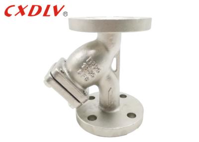 China Filter Impurities Flanged Y Strainer Valve For Oil Water Gas Energy Saving for sale
