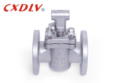 China Flange End Lubricated Sleeved Plug Valves Stainless Steel Soft Sealing for sale