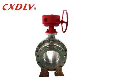 China Double Seat Casting Trunnion Top Entry Flanged Ball Valve CF8M PN16 for sale