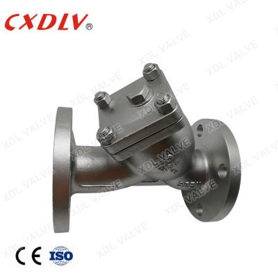 China DN50 JIS10K SCS13A Y Strainer Valve 40 Mesh SUS304 Spring Washers With Flange Connection for sale