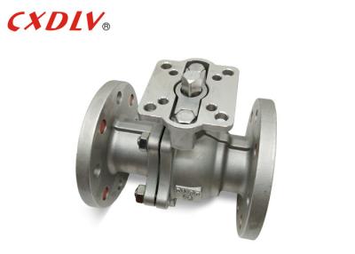 China 150LB RF Full Bore Floating Stainless Steel Ball Valve With Soft Seat PTFE PPL POB for sale
