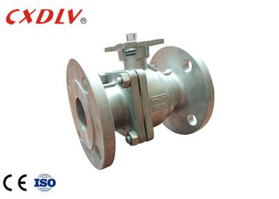 China JIS 10K SCS13A Floating Full Port Flanged 2PC Ball Valve Within Solid Ball for sale