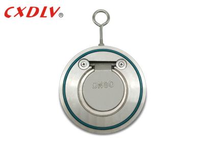 China One Way Non Return Valve Soft Seat Thin Wafer DN80 Stainless Steel ISO Certificated for sale