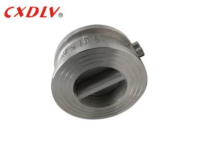 China Butterfly Dual Disc Wafer Check Valve Stainless Steel Body 1.4408/CF8M/SCS14A for sale