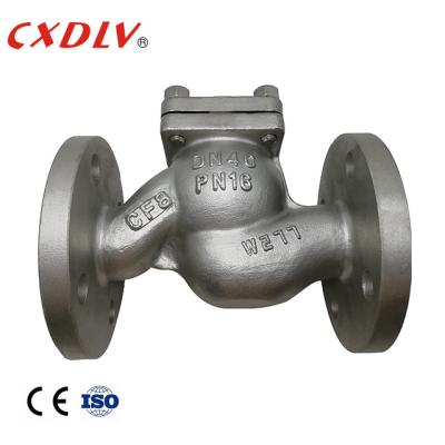 China Flanged Non Return SUS304 Lift Check Valve for sale