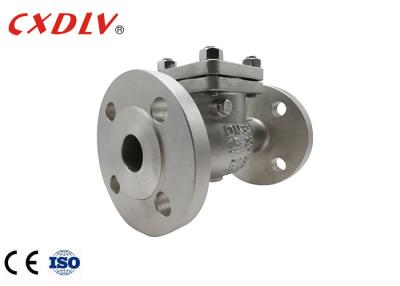 China Full Flow Metal Seated Flap PN16 Flanged Check Valve for sale