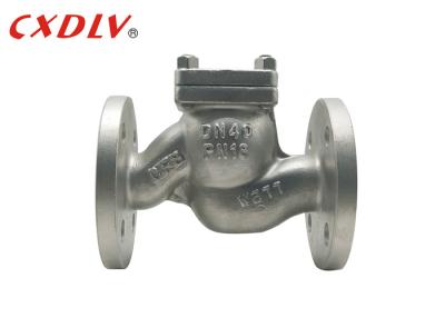 China DN80 Flange Connection CF8M Lifting Type Check Valve for sale
