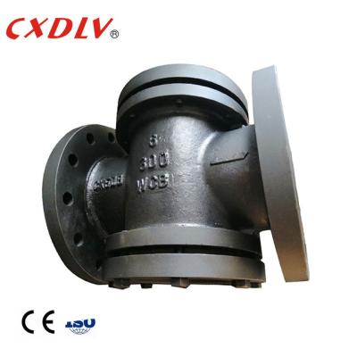 China Casting Steel PTFE 300LB Flanged Sight Glass Tempered Quartz for sale
