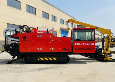 China 3 Speed Thrust 600KN Large Torsion Horizontal Directional Hdd Drilling Equipment for sale