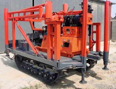 China XY-2B 500 Meters Depth Crawler Mounted Hydraulic Water Well Drilling Rig for sale