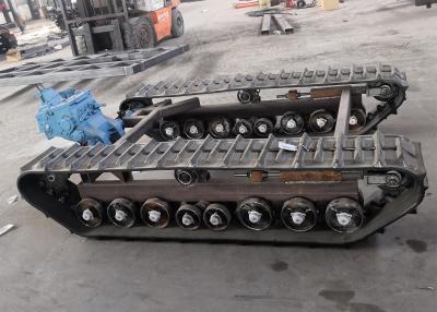 China Customized Rubber Crawler Track Undercarriage For Borehole Drilling Rig Machines for sale