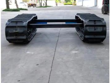 China Exploration Drilling Rigs 4MT Rubber Track Chassis Undercarriage Parts for sale