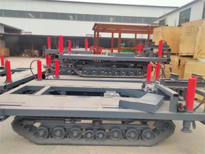 中国 農業の企業3MTの鋼鉄クローラー トラック下部構造の容易な交通機関 販売のため